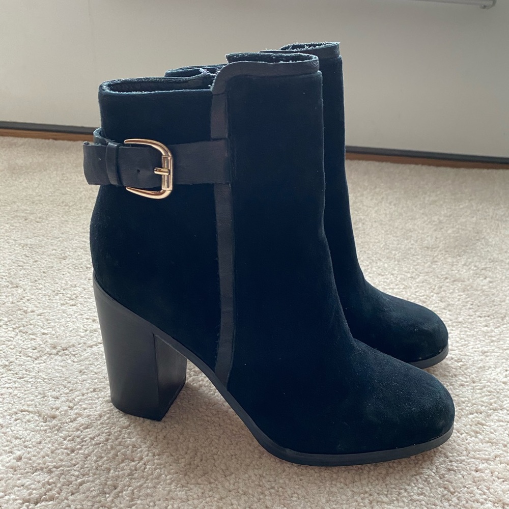 Land’s End buckle booties